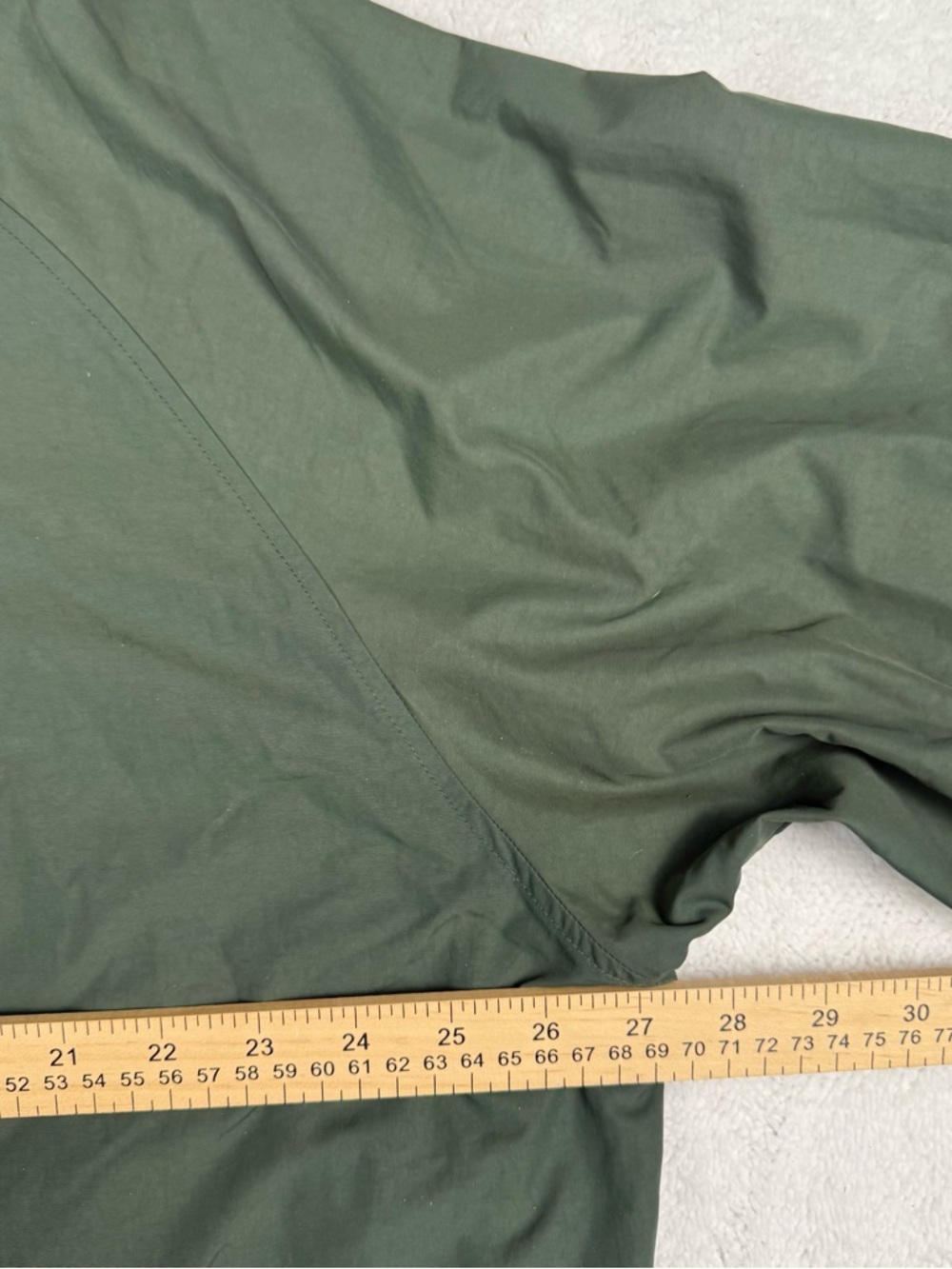 LL Bean 3-Season Waterproof olive green Fleece Lined Bomber Jacket Size XXXL Reg - Picture 9 of 13